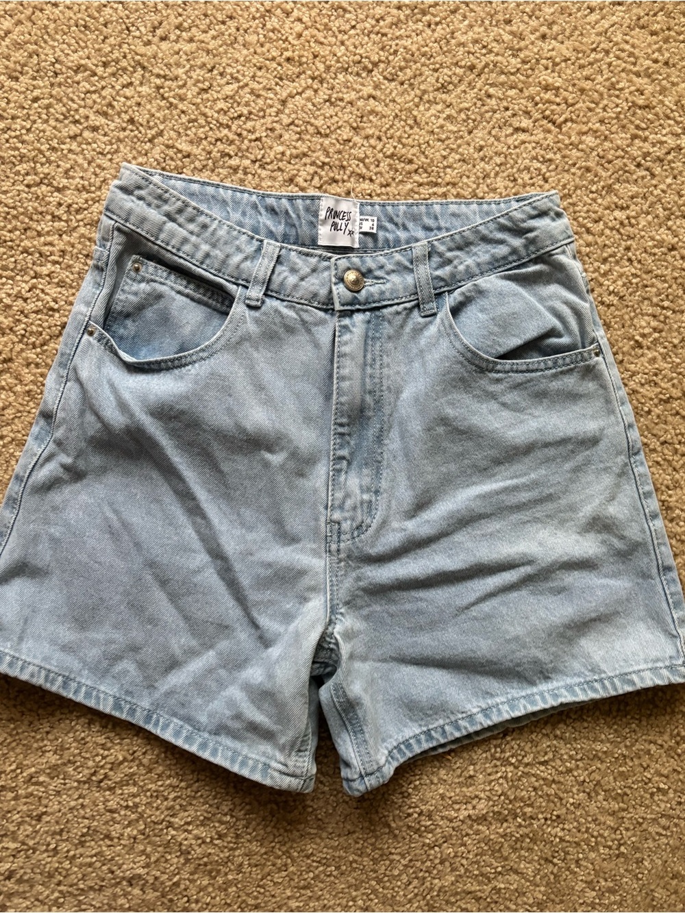 Princess Polly Swalla Denim Shorts